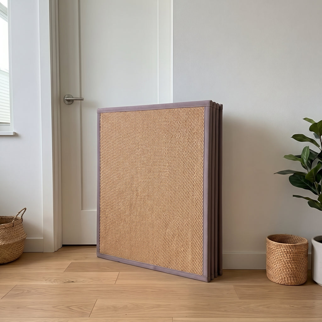 Tatami Pliable 1 Personne en Rotin