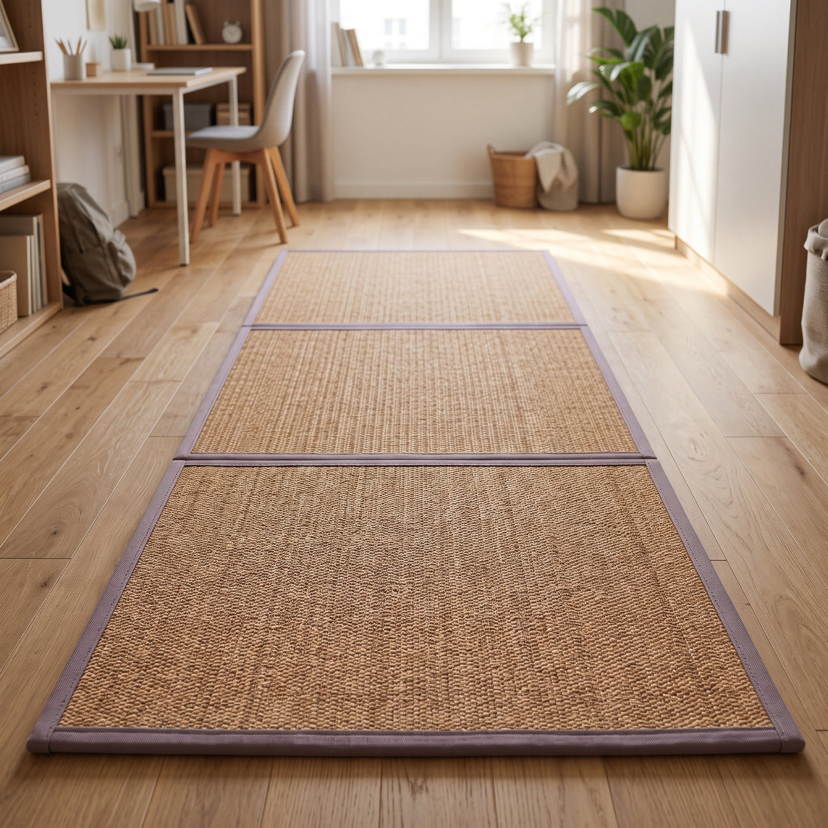 Tatami Pliable 1 Personne en Rotin